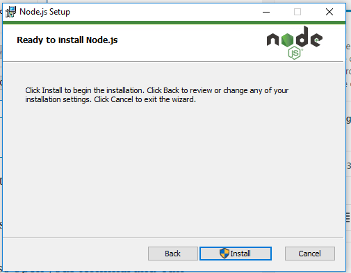 install npm windows