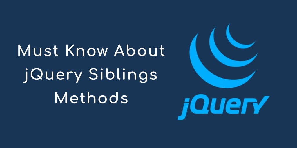 How to Select/Find Sibling Elements in jQuery
