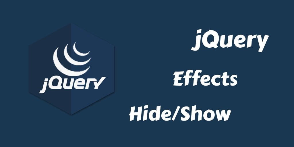 jQuery Toggle Show Hide Effects