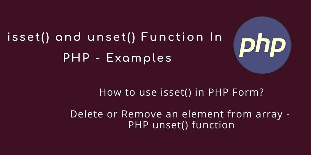 Unset php. Isset php. Isset. @Isset or.