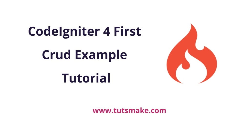 Codeigniter 4 MySQL CRUD with Bootstrap Tutorial