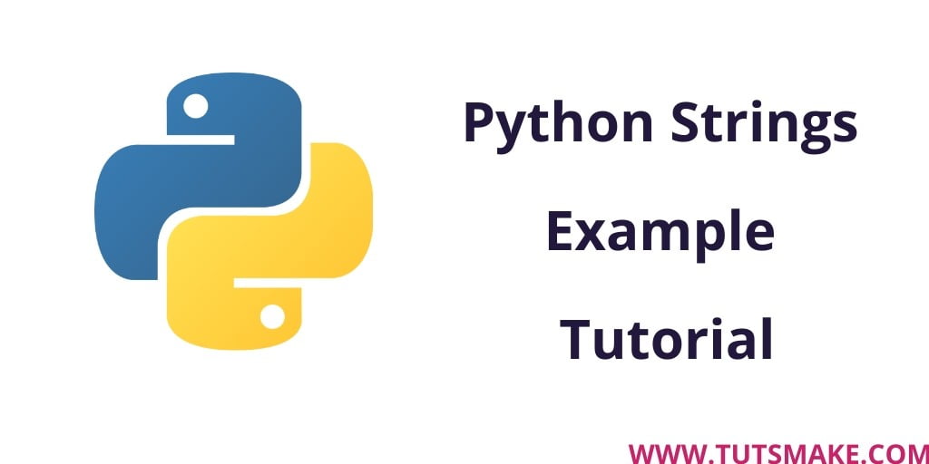 Python Strings Example Tutorial