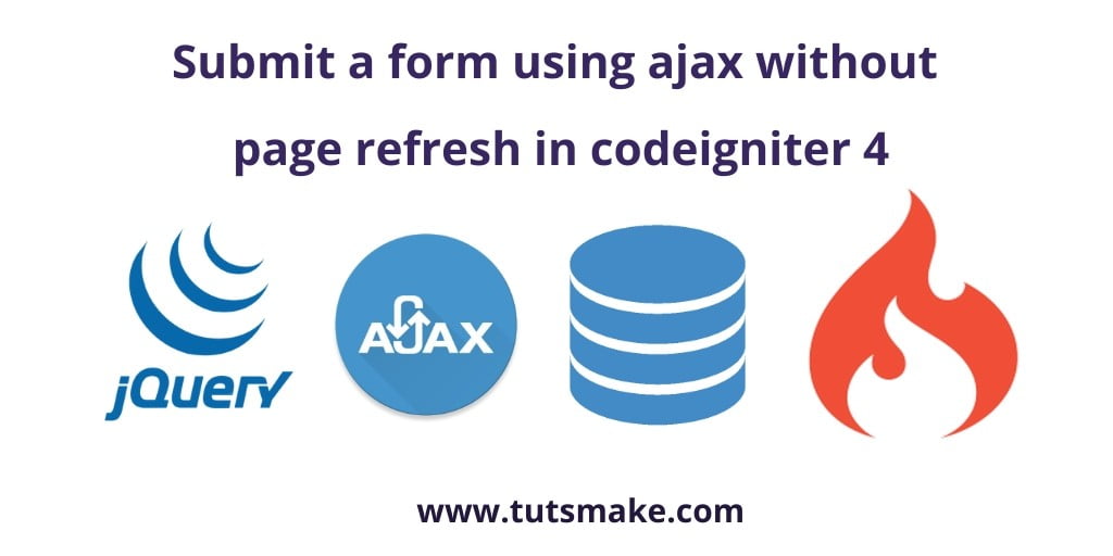 CodeIgniter 4 Ajax Form Submit Validation Example