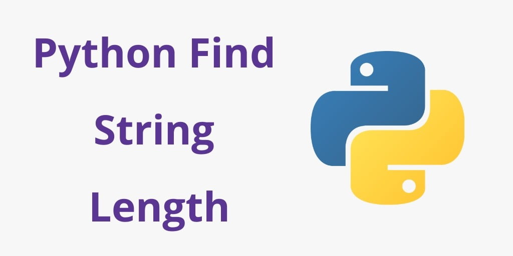 Python Find Length of String