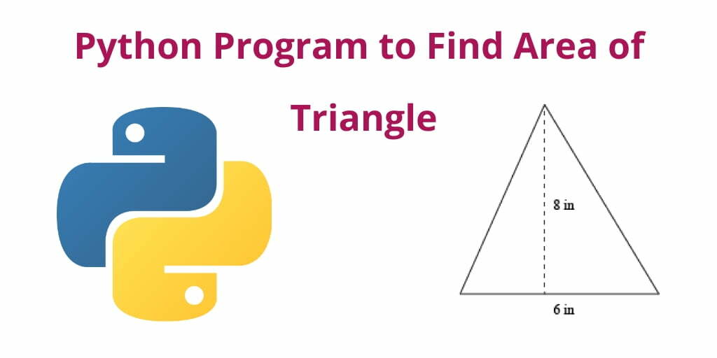 Python Program to Find Area of Triangle