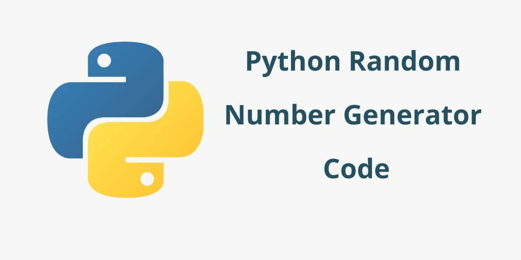 Python Program to Generator Random Number Code