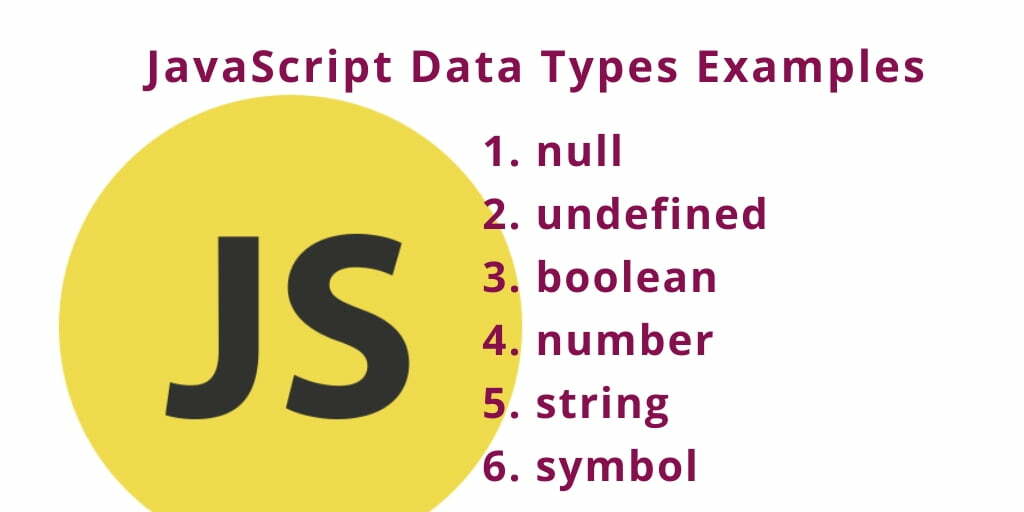 JavaScript Data Types Examples