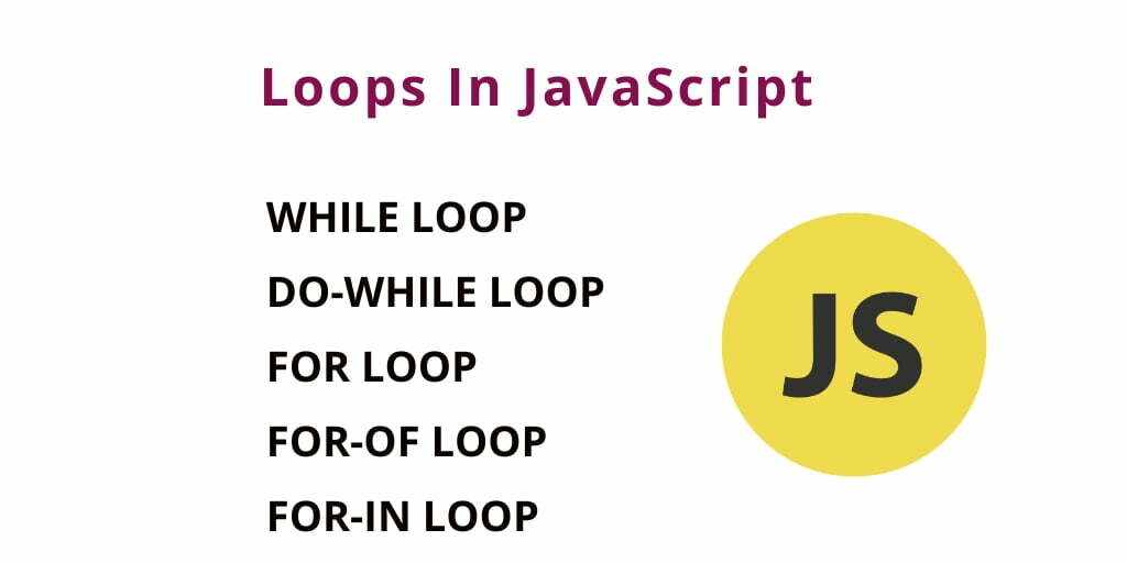 JavaScript While, Do-While, For and For-In, For-of Loops