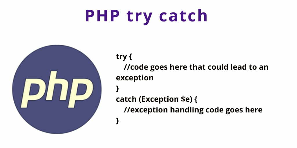 PHP try & catch: what are exceptions and how to handle them?