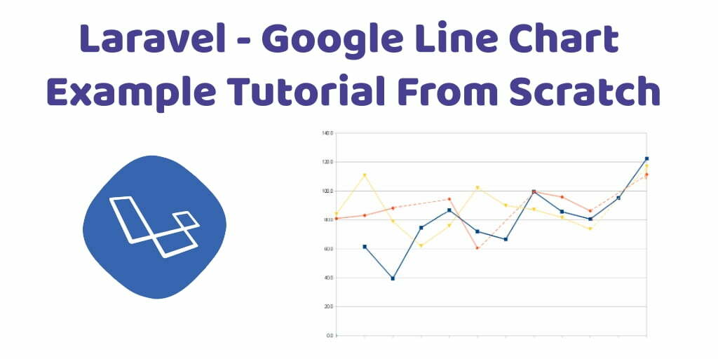 Laravel Google Line Graph Chart using Google Charts Library Example