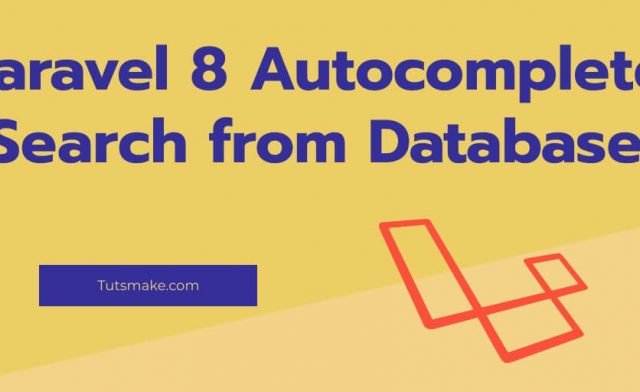 Laravel Autocomplete Search With Jquery UI & Ajax Example