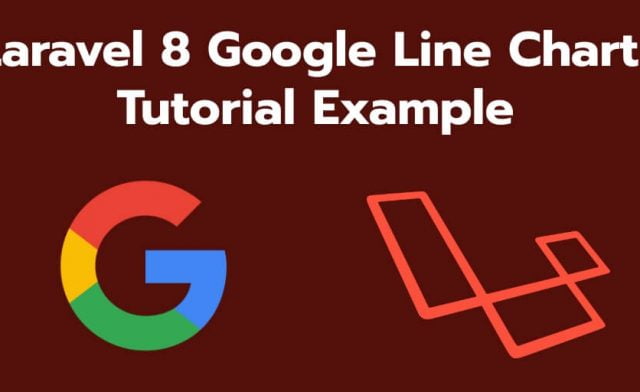 Laravel 8 Google Line Chart Tutorial Example