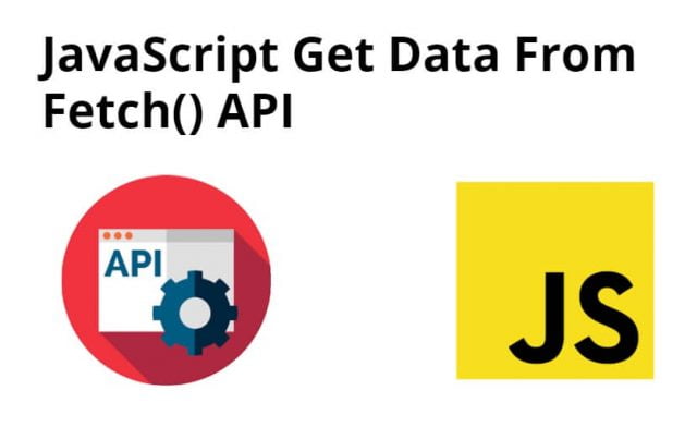 JavaScript Get Data From Fetch() API Example