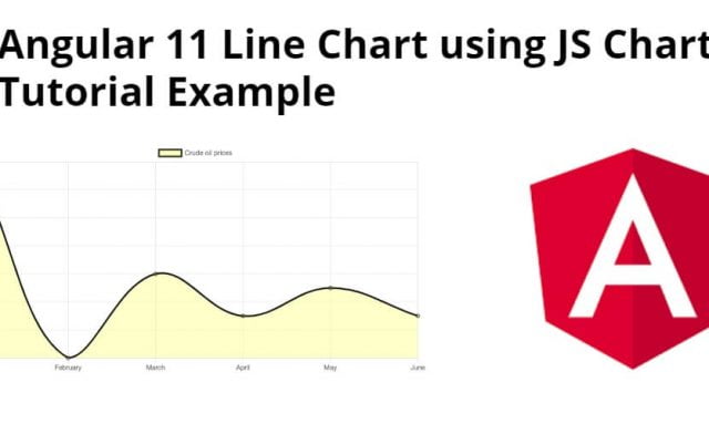 Angular 12/11 Line Chart using JS Chart Tutorial Example