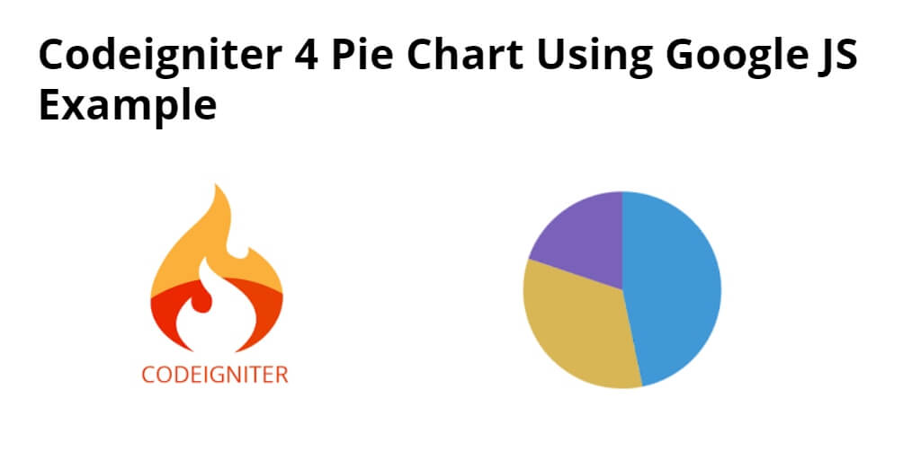 CodeIgniter 4 Create Google Pie Chart Tutorial