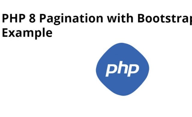 Pagination in PHP MySQL with Next and Previous Example