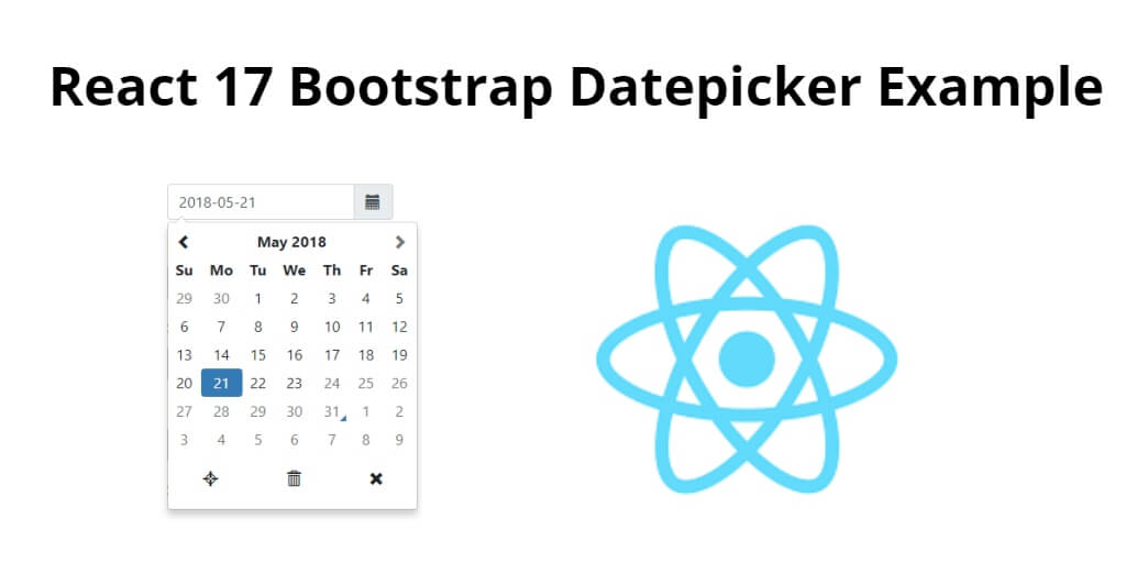 React Bootstrap Datepicker Example