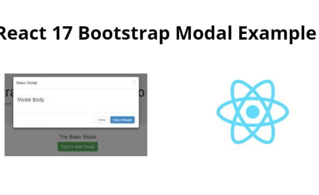 React Bootstrap Modal Example