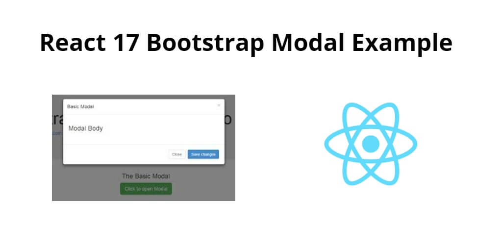 React Bootstrap Modal Example