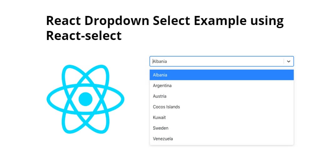 React Dropdown Select Example using React-select