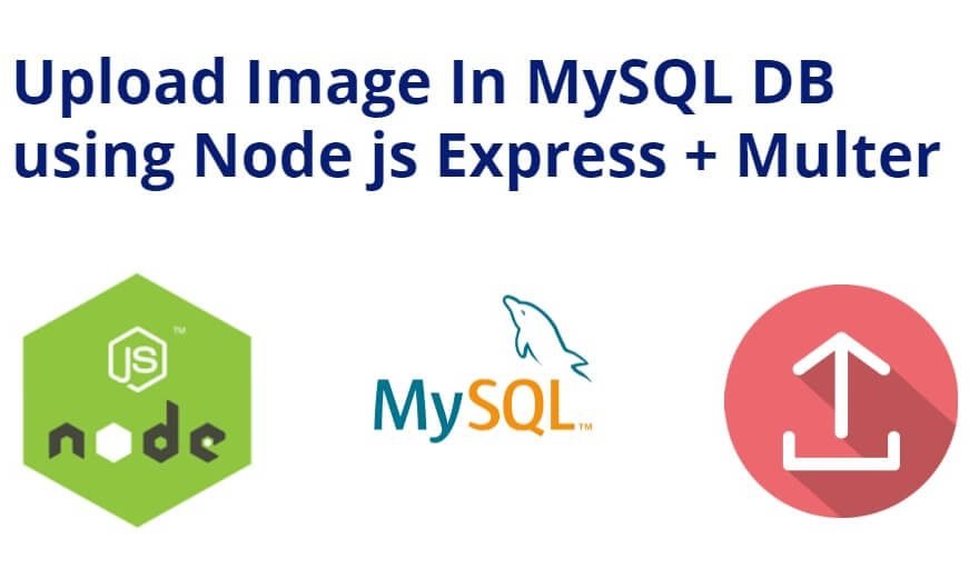 Upload Image in MySQL using Node.js, Express & Multer