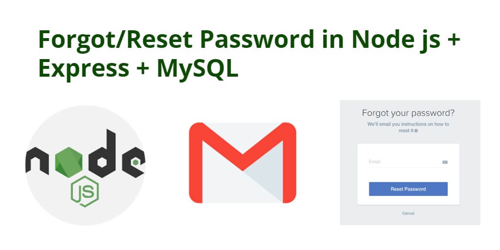 Forgot/Reset Password in Node js Express + MySQL