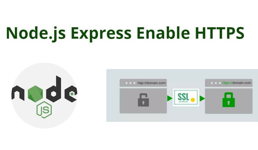 Node.js Express Enable HTTPS Tutorial
