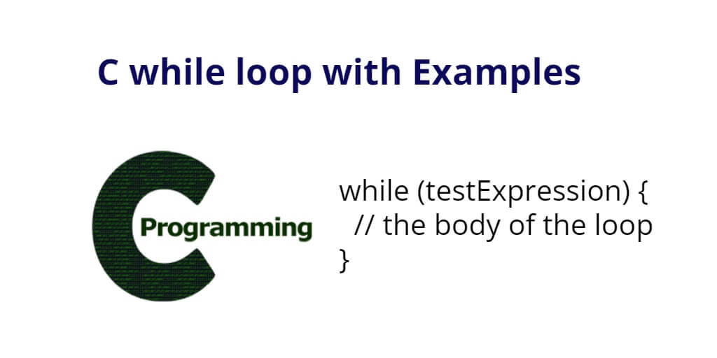 C while loop with Examples