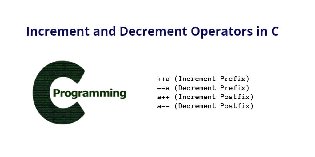 Increment and Decrement Operators in C