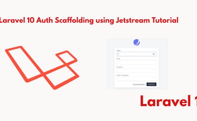Laravel 10 Jetstream Authentication Scaffolding Example Tutorial