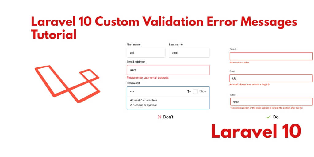 Laravel Custom Validation Rules And Error Messages Tuts Make