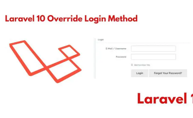 How to Override Auth Login Method in Laravel 10