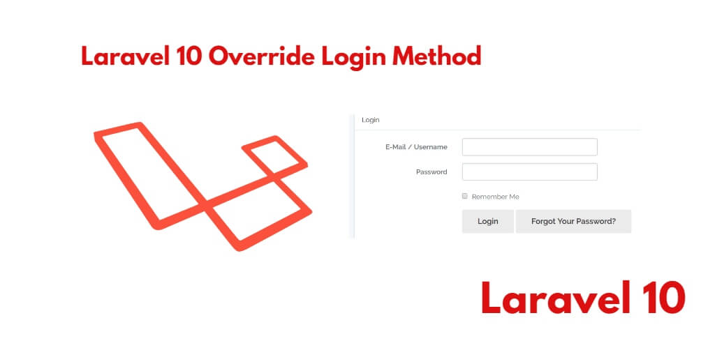 How to Override Auth Login Method in Laravel 10