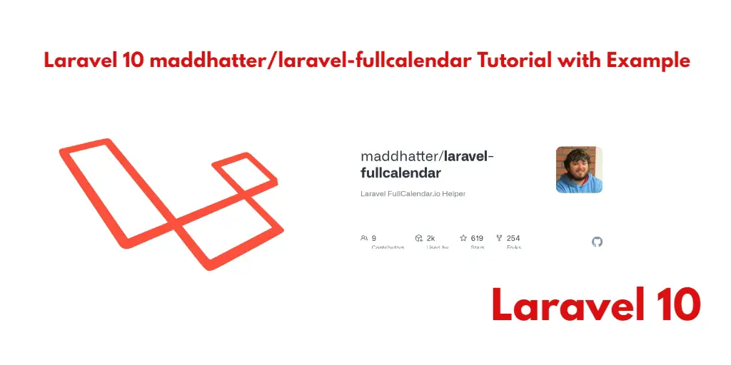 maddhatter/laravel-fullcalendar laravel 10