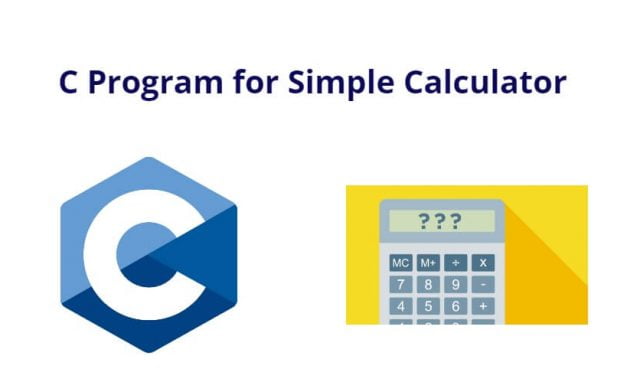 C Program for Simple Calculator