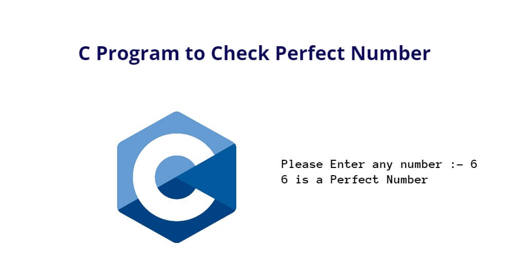 C Program to Check Perfect Number