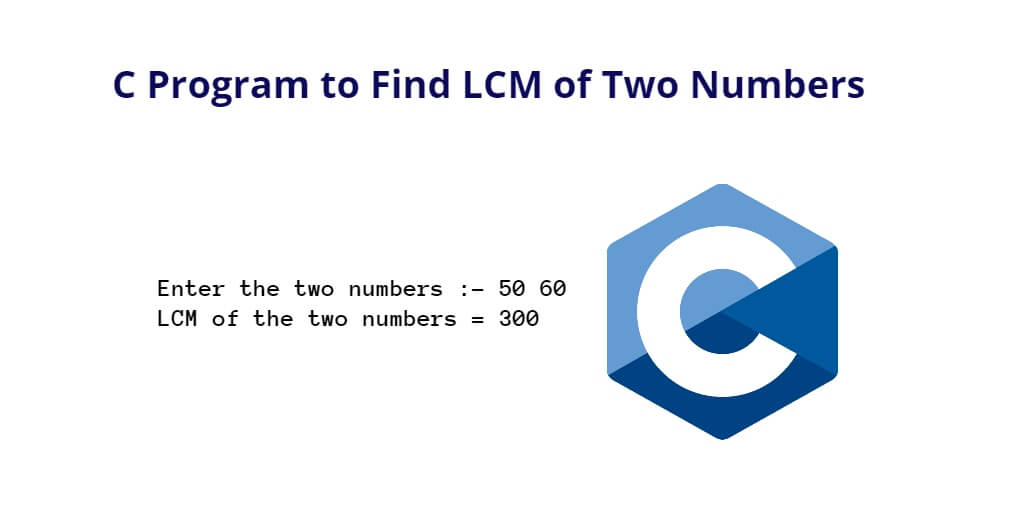 C Program to Find LCM of Two Numbers