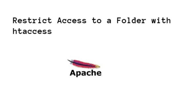 Restrict Access to a Folder with htaccess