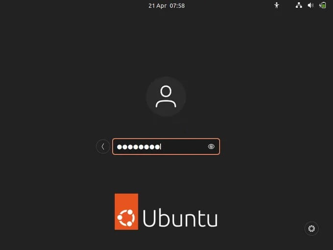 Login-Screen-After-Ubuntu-22-04-Installation