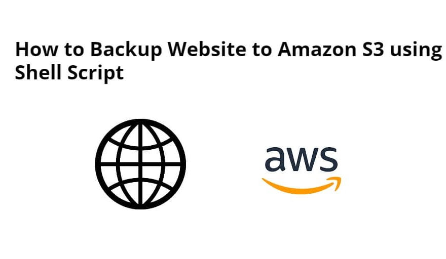 How to Backup Website to Amazon S3 using Shell Script