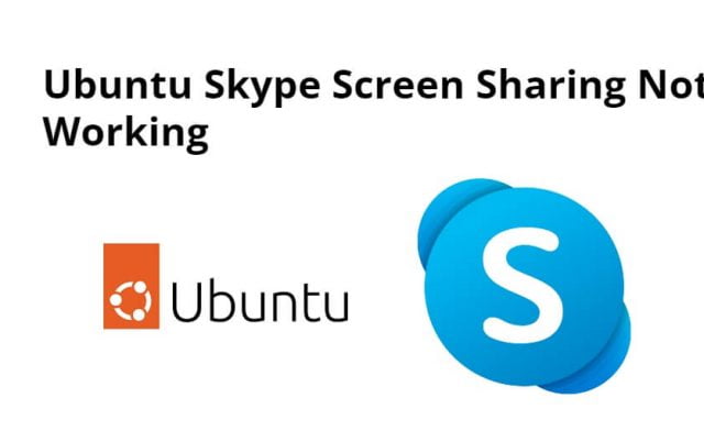 Ubuntu Skype Screen Sharing Not Working