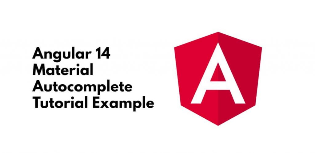 Angular 14 Material Autocomplete Example