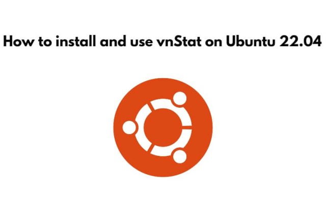 Install and use vnStat in Ubuntu 22.04 Command Line