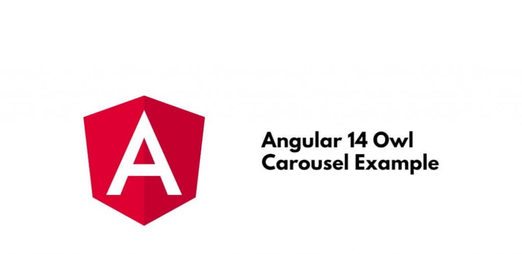 Angular 14 Owl Carousel Example