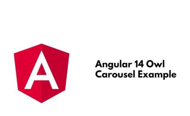 Angular 14 Bootstrap 5 Carousel Example