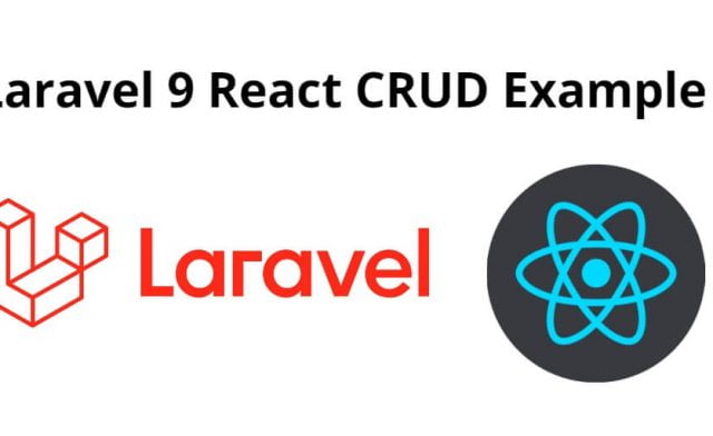 Laravel 9 React CRUD Example