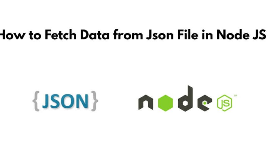 How to Fetch Data from JSON file in Node JS