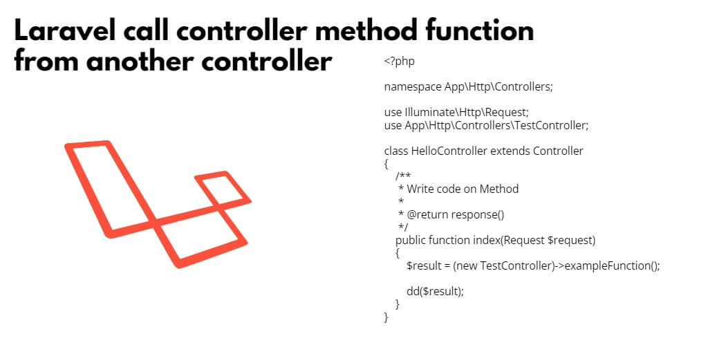 Laravel 10|9|8 call controller method from another controller