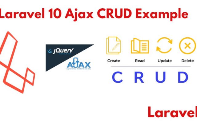 Laravel 10 Ajax CRUD with Popup Modal Example