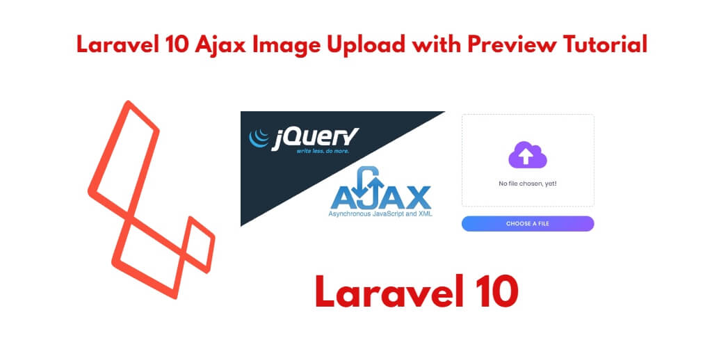 Laravel 10 Ajax Image Upload Preview Example